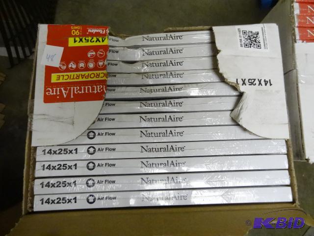 lot 48 image: Qty 12 NEW Natural Aire Microparticle Furnace...