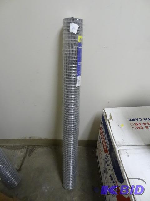 lot 60 image: New 36in x 10 ft garden hardware cloth  fenc...