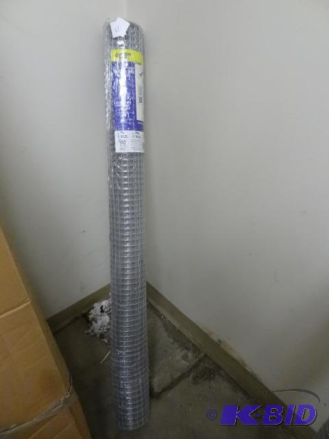 lot 61 image: New 36in x 10 ft garden hardware cloth  fenc...