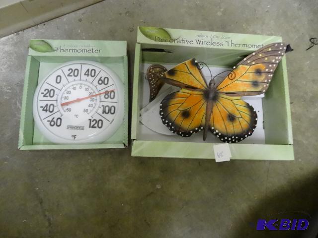 lot 68 image: NEW Thermometer Lot incl. Butterfly Wireless ...