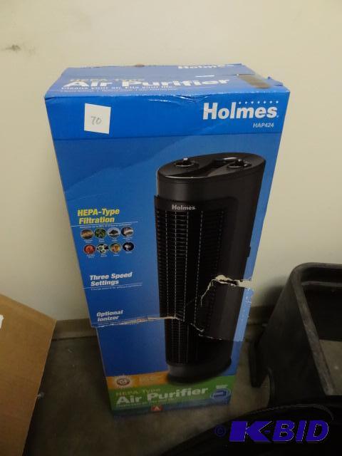 lot 70 image: NEW Holmes HEPA Air Purifier Model HAP424...