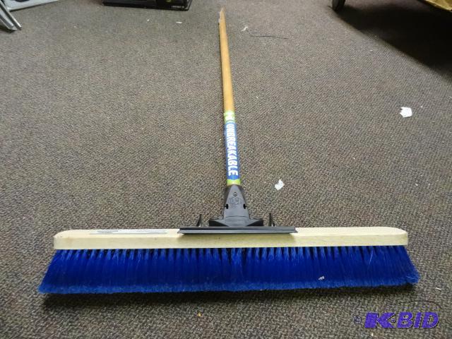 lot 87 image: NEW Laitner 24 in Broom with broken handle...