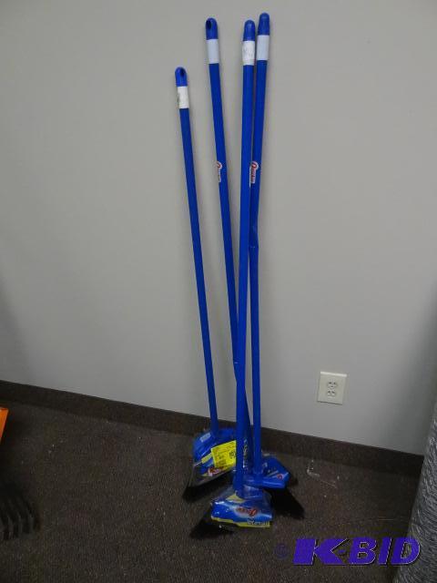 lot 90 image: Qty 4 NEW Quickie Standard Broom...