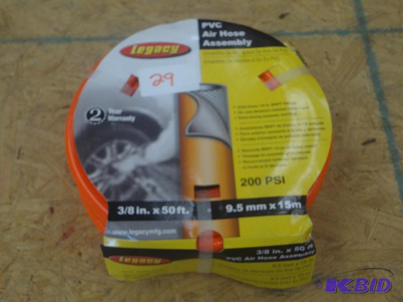 New Legacy 200 PSI 38&quotx50 Air Hose...