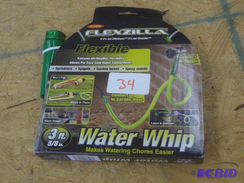 New Flexzilla Water Whip 3ft Hose...