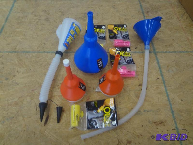 Lot Of New Funnels &amp Accessories...