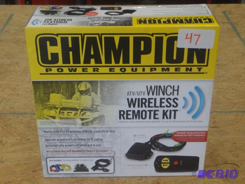New Champion ATVUTV Wireless Remote Kit For ...