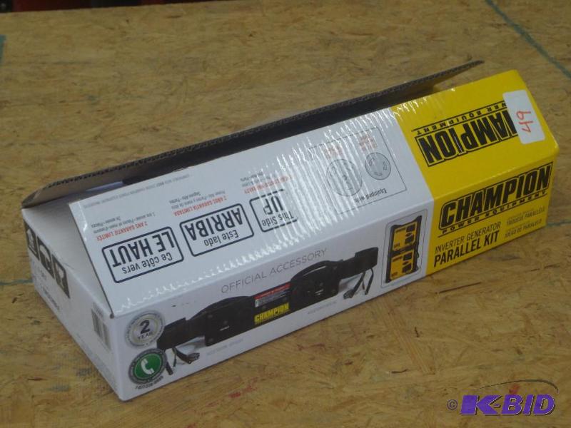 New Champion Inverter Generator Parallel Kit...