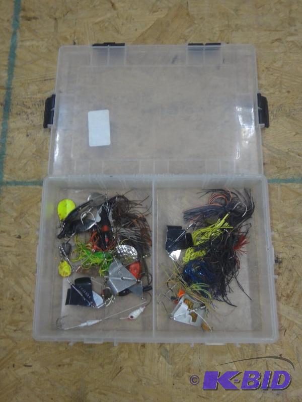 Tackle Box Full Of Misc Spinner Baits...