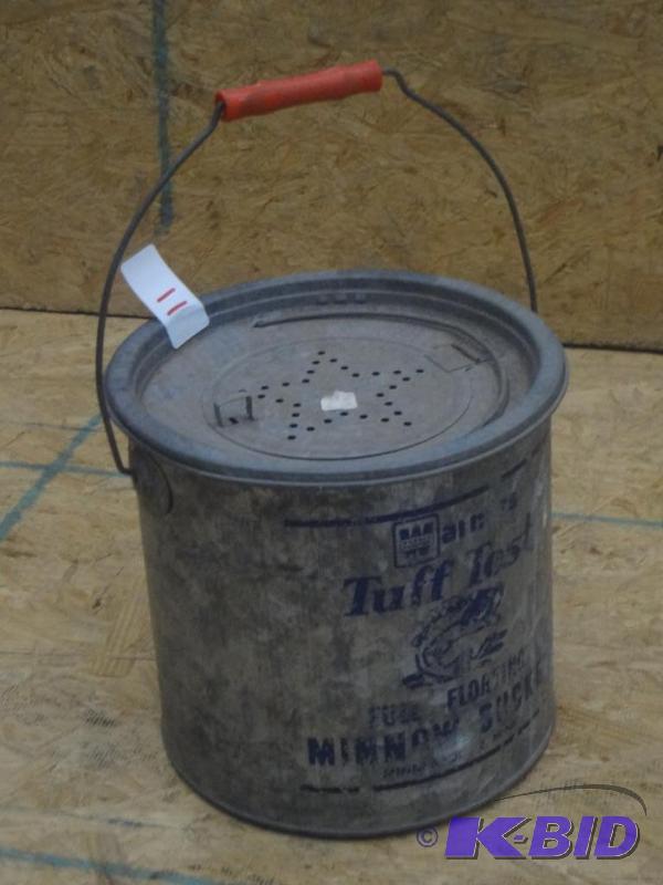 Vintage Warners Minnow Bucket...