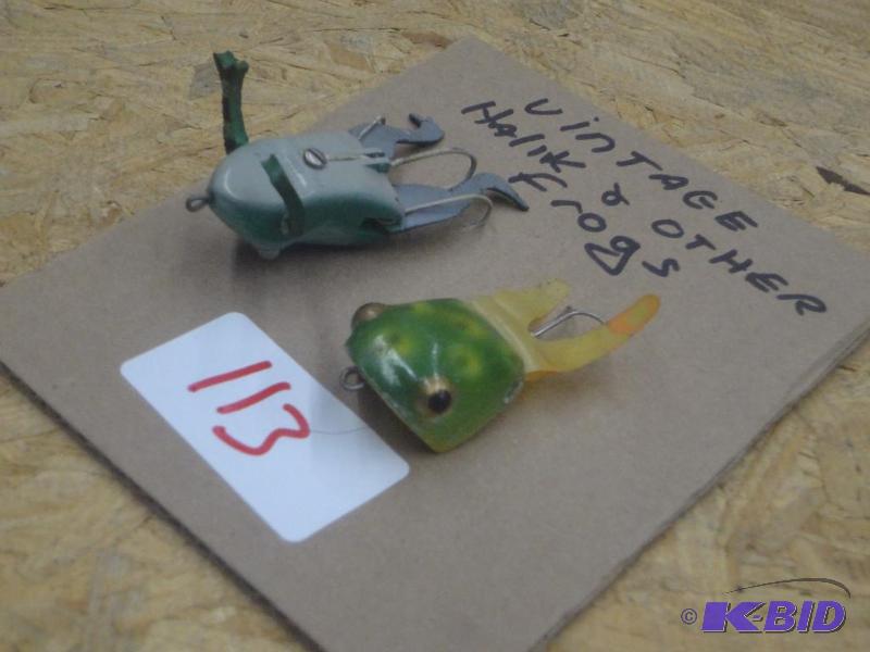 (2) Vintage Frog Lures...
