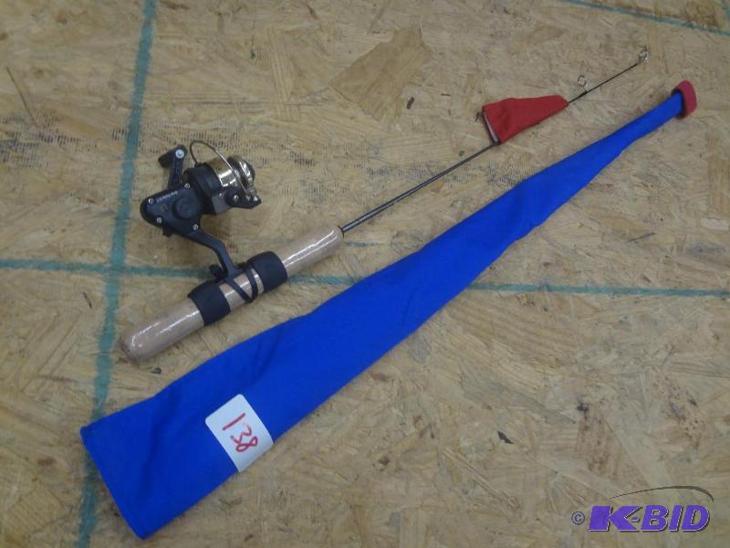 Like New Ice Rod &amp Reel With Cover...