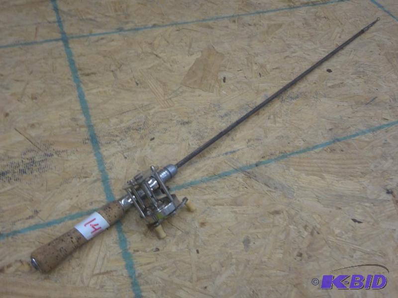 Rare Antique Steel Telescoping Rod With Casti...