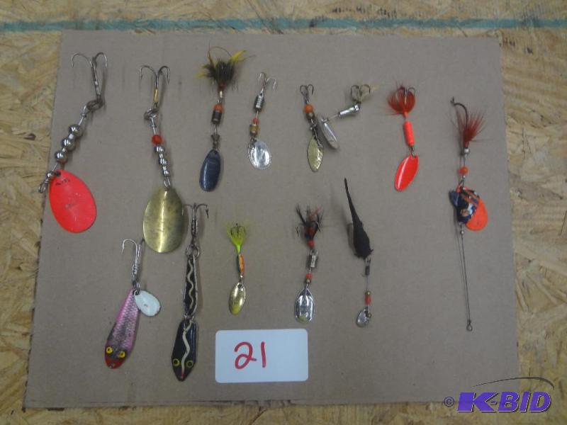 (13) Spinner Lures...