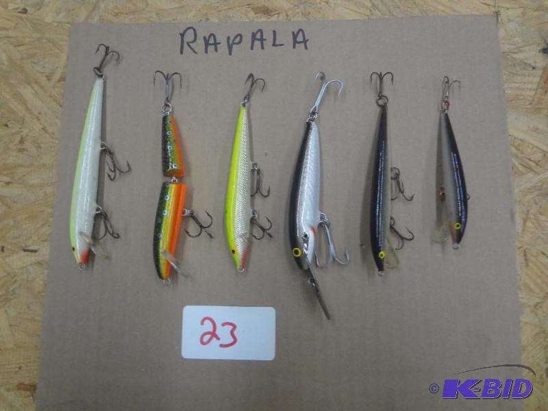 (6) Rapala Crankbaits...