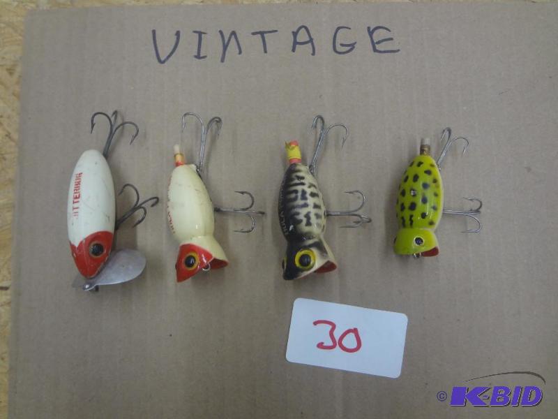 (4) Heddon Lures...