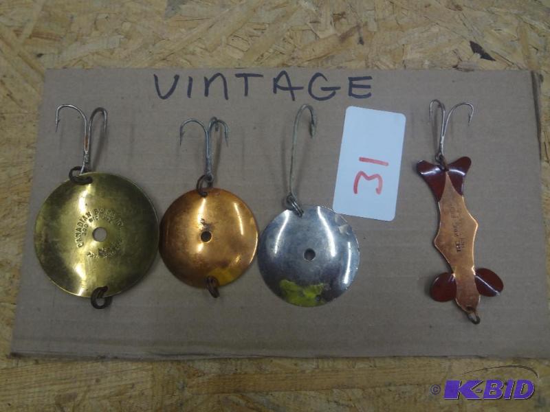 (4) Vintage Lures...