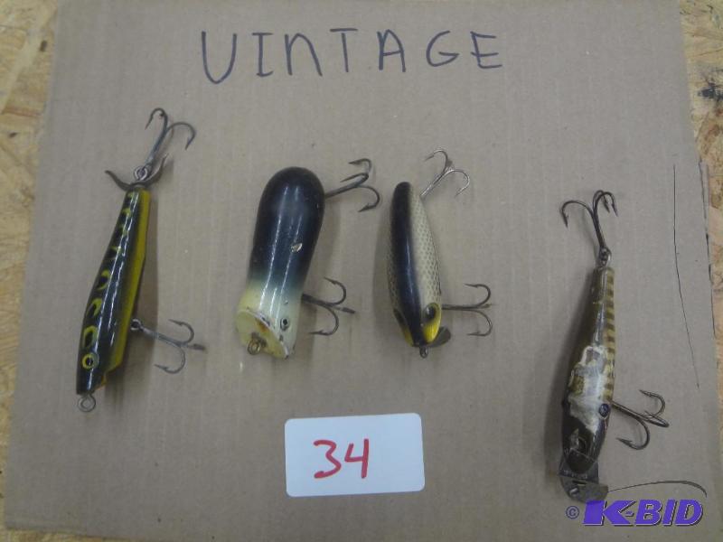 (4) Vintage Lures...