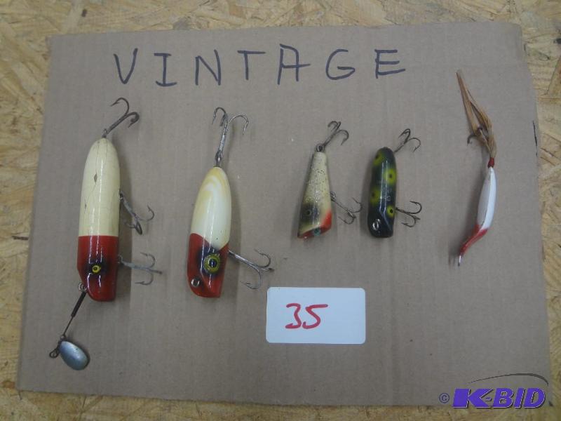 (5) Vintage Lures...