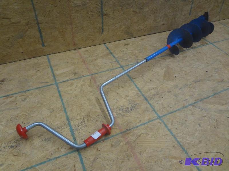 Hand-Crank Ice Auger...