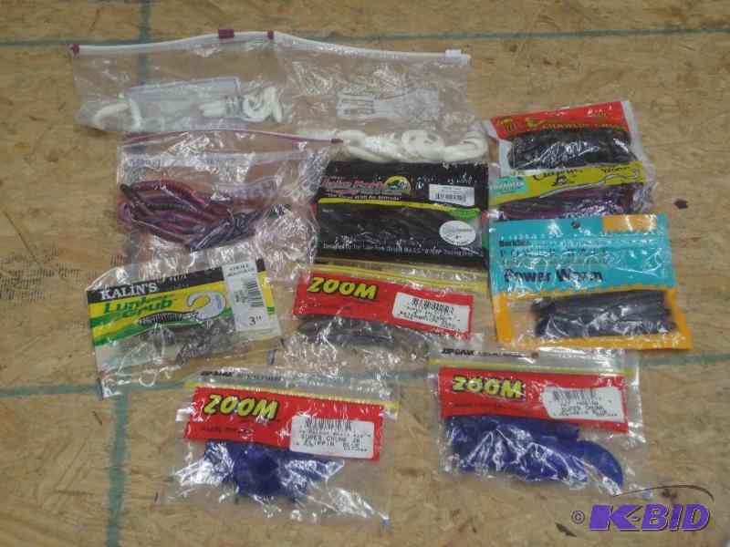 Assortment Of Plastic Baits...