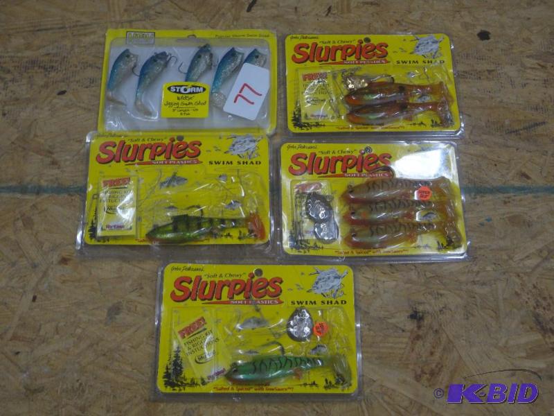 Assortment Of Plastic Baits...