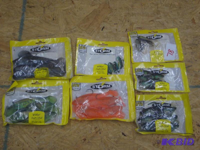 Assortment Of Plastic Baits...