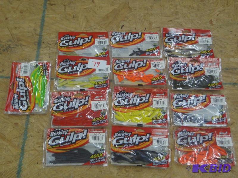 Assortment Of Plastic Baits...