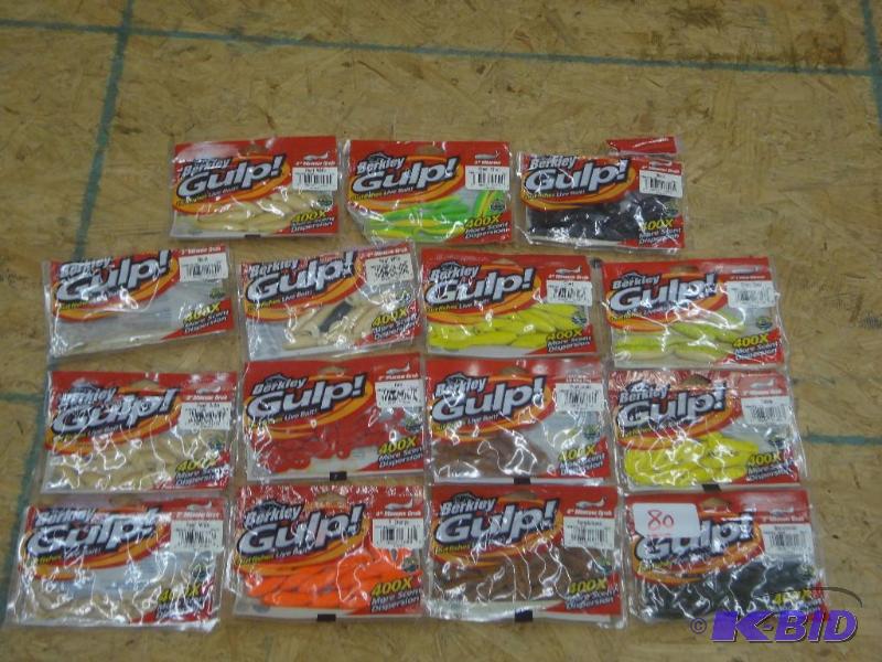 Assortment Of Plastic Baits...