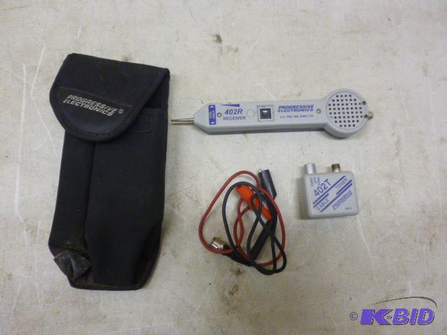 lot 107 image: Progressive Electronics 402R Receiver Tester ...