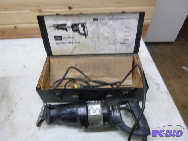 lot 155 image: Craftsman Industrial Reciprocating Saw With m...