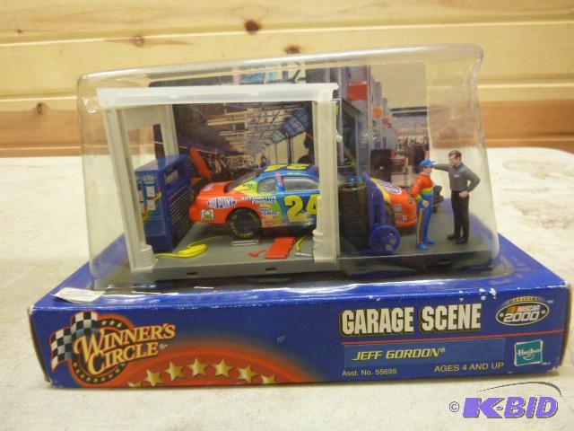 lot 169 image: Winners Circle Jeff Gordon Garage Scene...