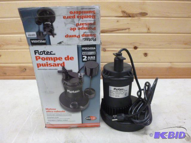lot 192 image: Flotec Sump Pump FPOS2450A - 13 HP, 3,150 ga...