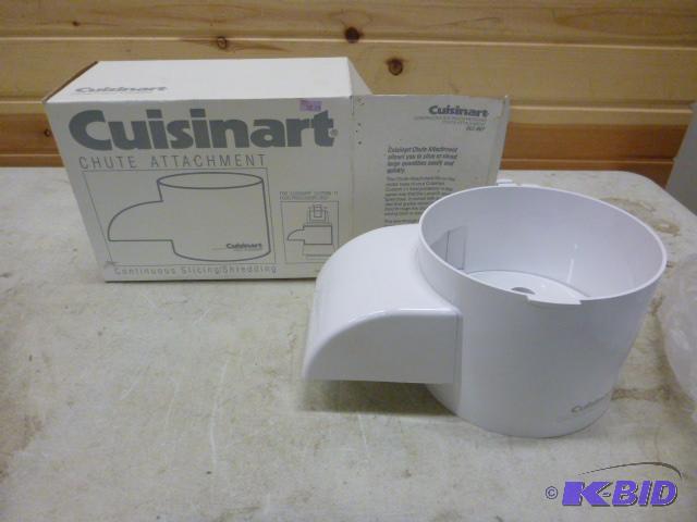 lot 222 image: Cuisinart Chute Attachment...