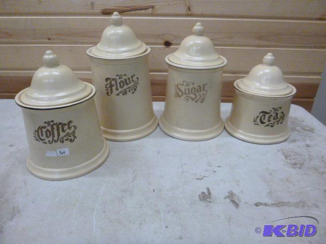 lot 225 image: Canister Set...