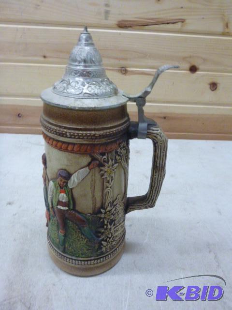 lot 226 image: German Beer Stein...