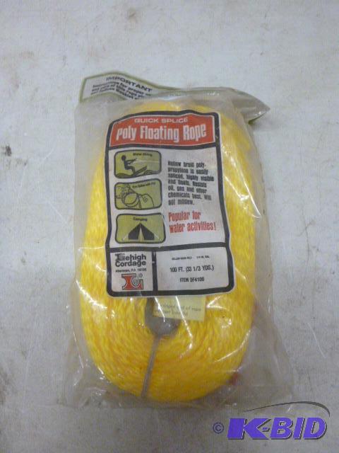 lot 231 image: 100 Poly Floating Rope...