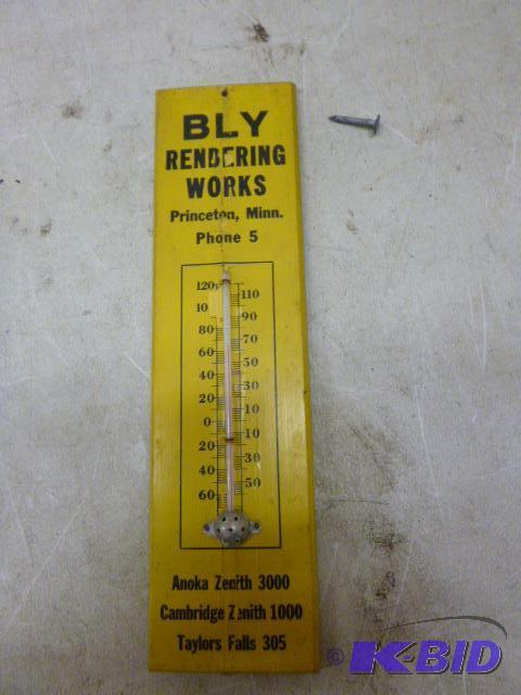 lot 238 image: Bly Thermometer...