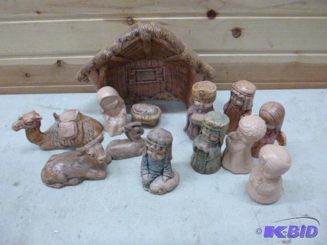lot 244 image: Nativity Scene...