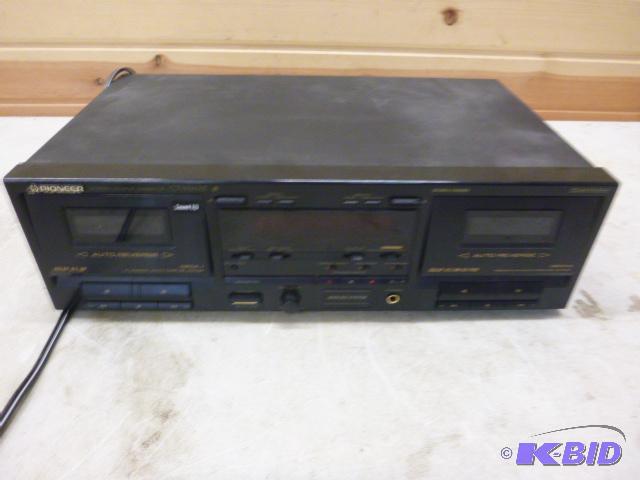 lot 245 image: Pioneer Double Cassette Player CT-WG01R...