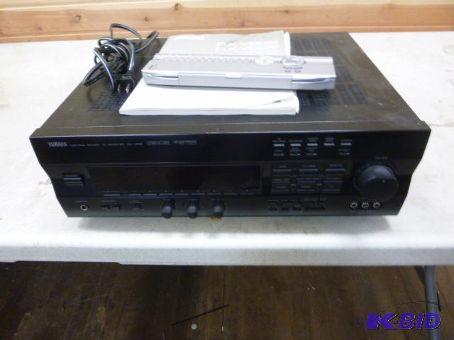 lot 249 image: Yamaha Receiver RX-592 - 230 watts, with remo...