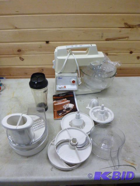 lot 272 image: Oster Kitchen Center Food Processor and Juice...