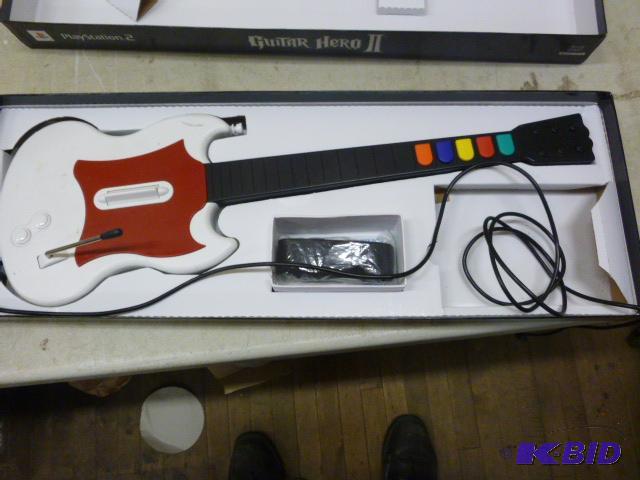 lot 277 image: Playstation 2 Guitar Hero II Guitar...