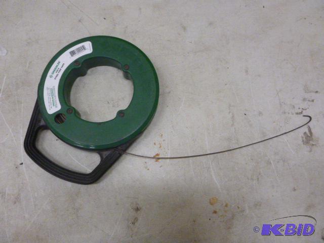lot 54 image: Greenlee Steel Fish Tape 438-5...
