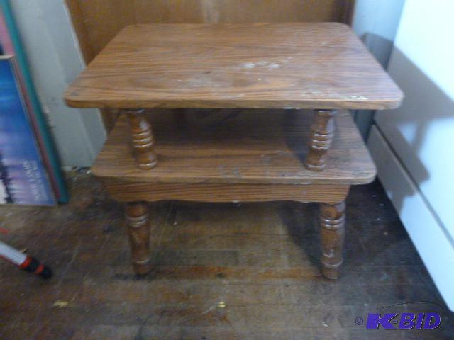 lot 63 image: End Table 24" X 17 12"...