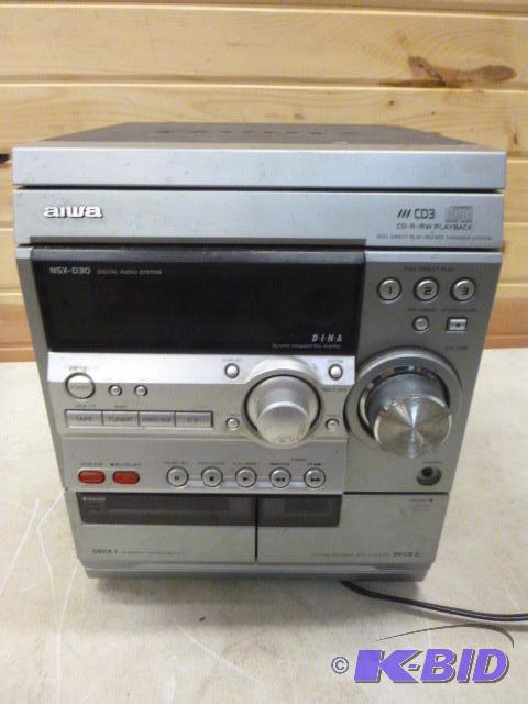 lot 82 image: Aiwa AmFMCassette Stereo No speaker - untes...