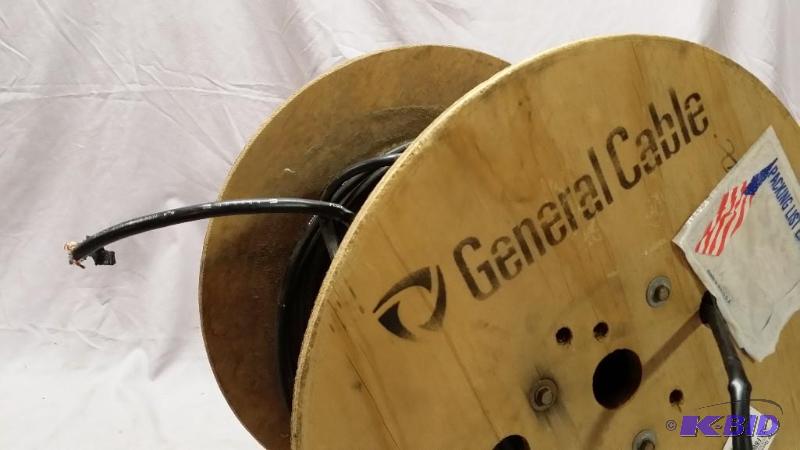 lot 15 image: Reel of General telephone cable 622 &nbspBS...