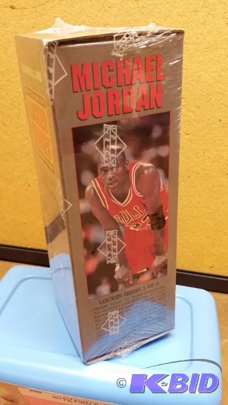 lot 23 image: Factory sealed Upper Deck locker series NBA B...