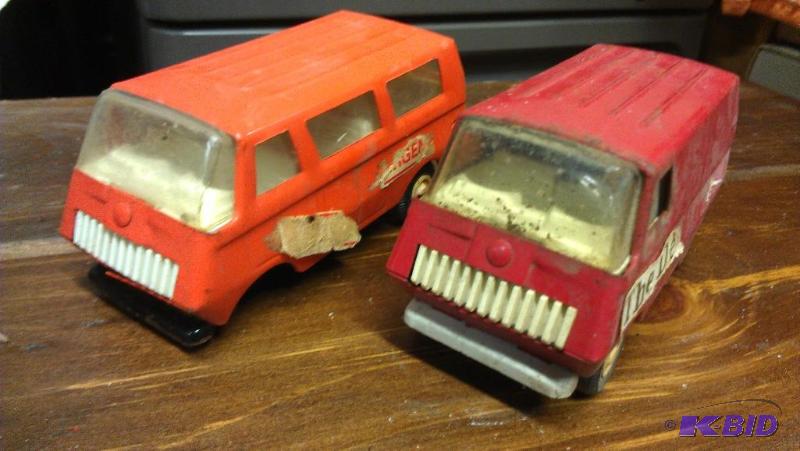 Two Tonka Vans