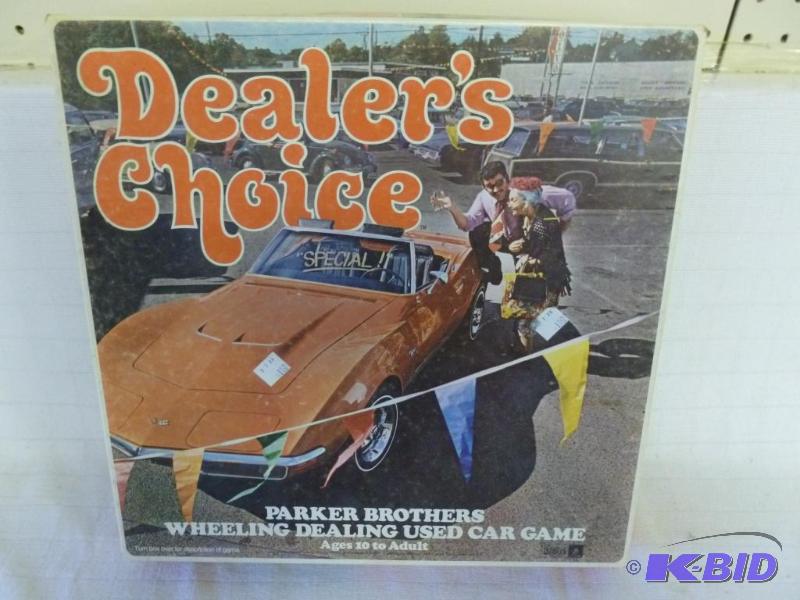 lot 139 image: Vintage 1972 Parkers Brothers - Dealers Choic...